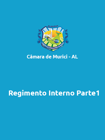 Regimento Interno Parte 1