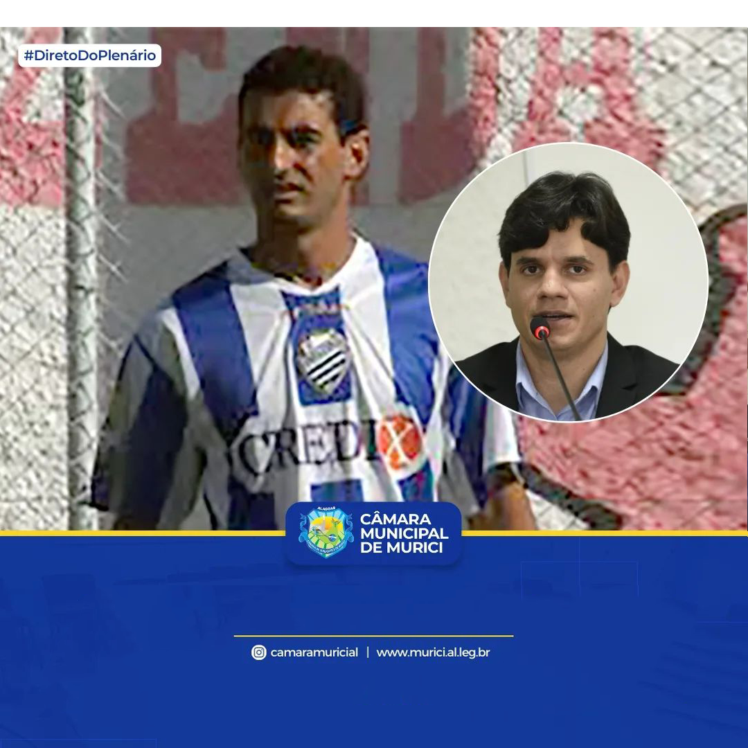 Vereador Mácia sugere criação de Copa Fut7 em homengem ao atleta Rubiano grande craque